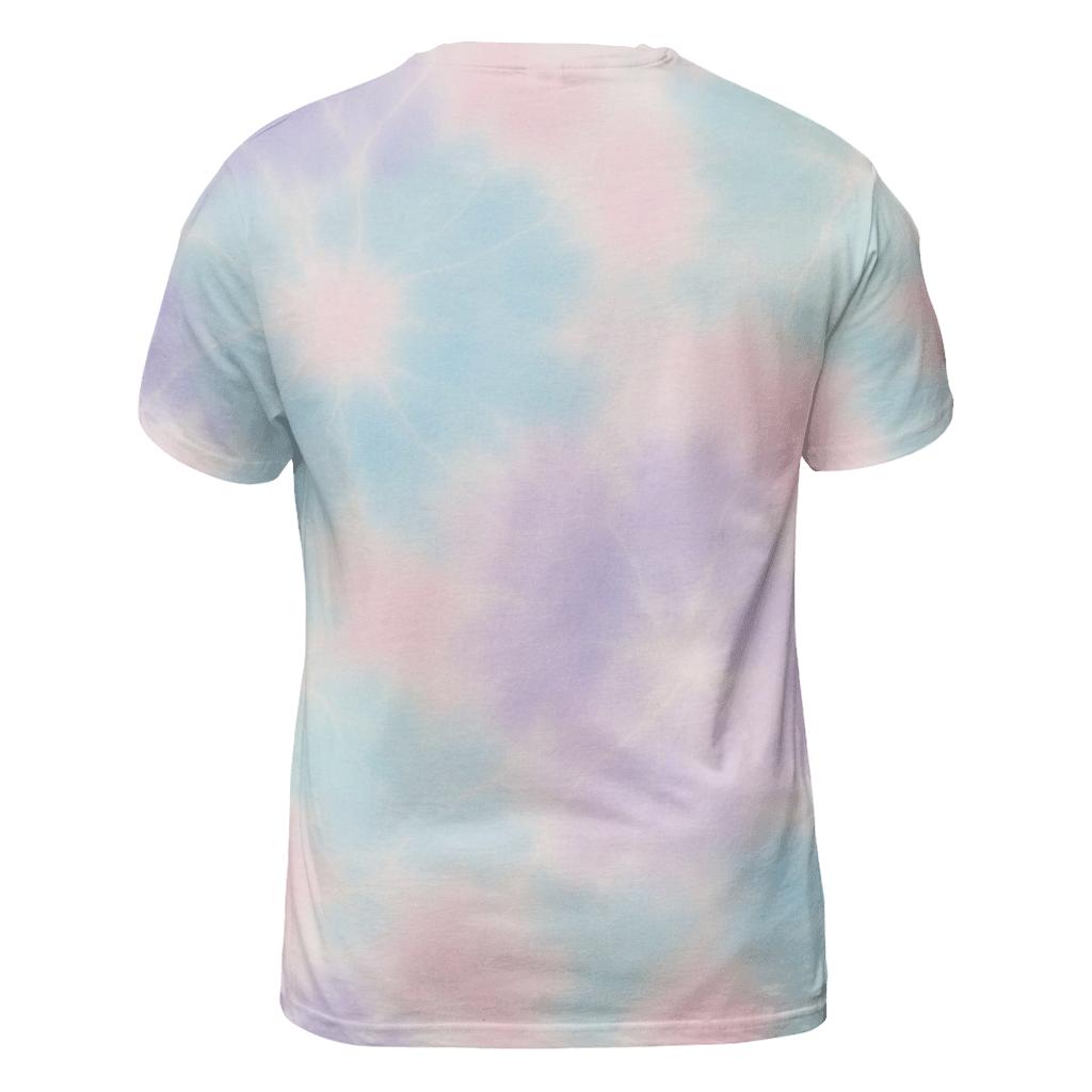 Pastel Nebula Crumple Field personalized full print shirts