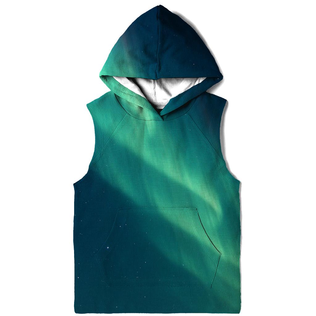 Aurora Ribbon Canopy printed hoodies