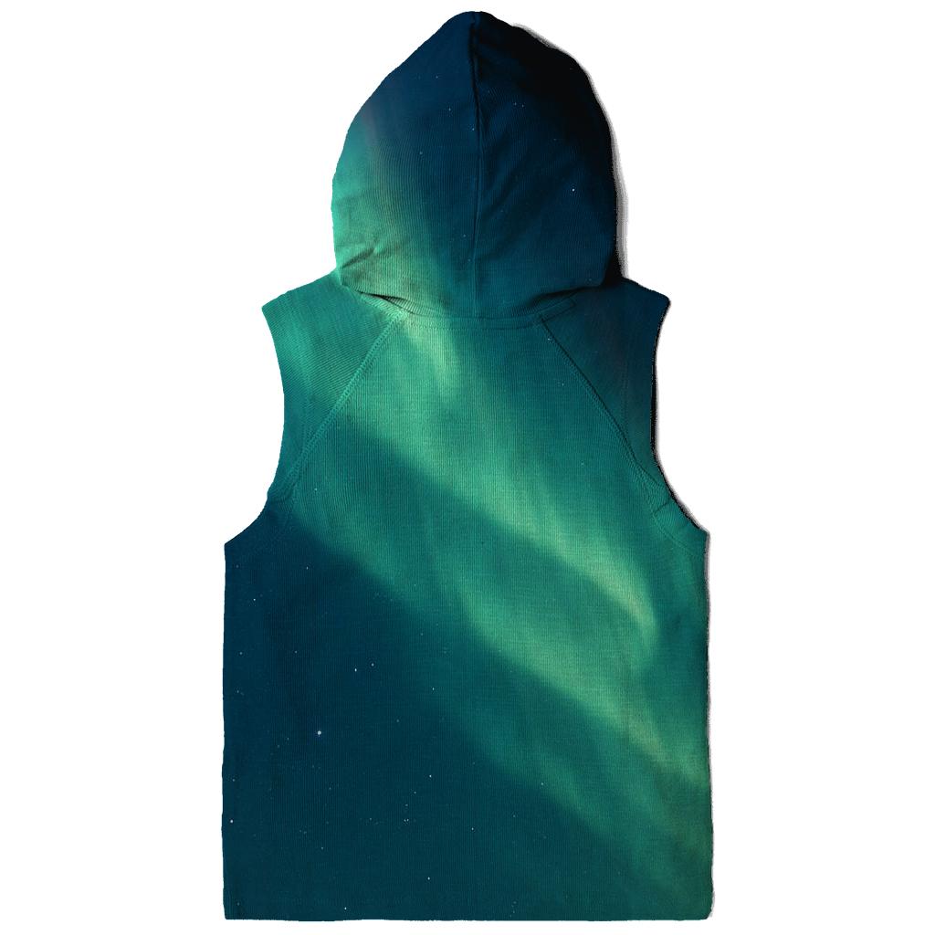 Aurora Ribbon Canopy printed hoodies