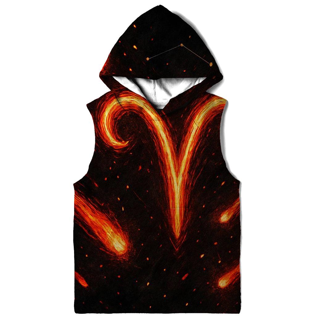 Aries Meteor Trail Sigil hoodie styles