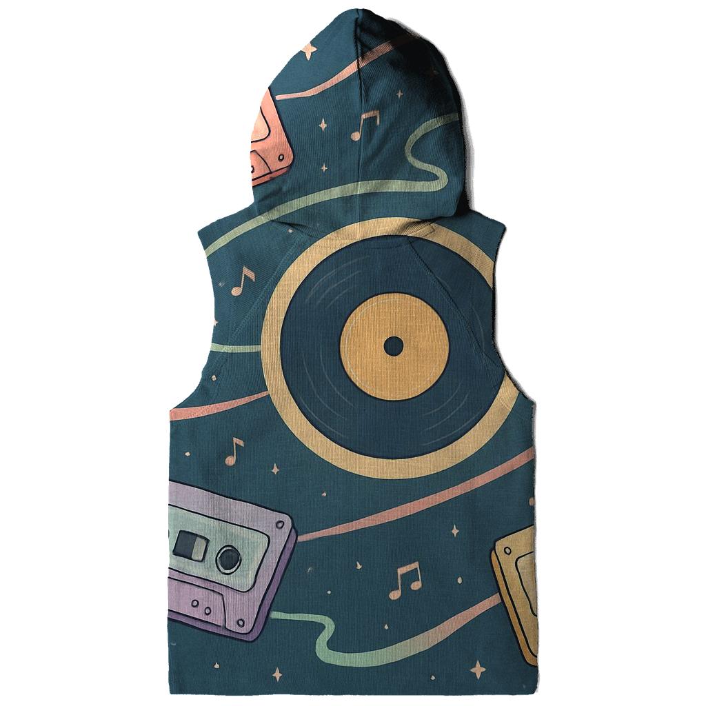 Retro Cassette Solar System hoodie trends