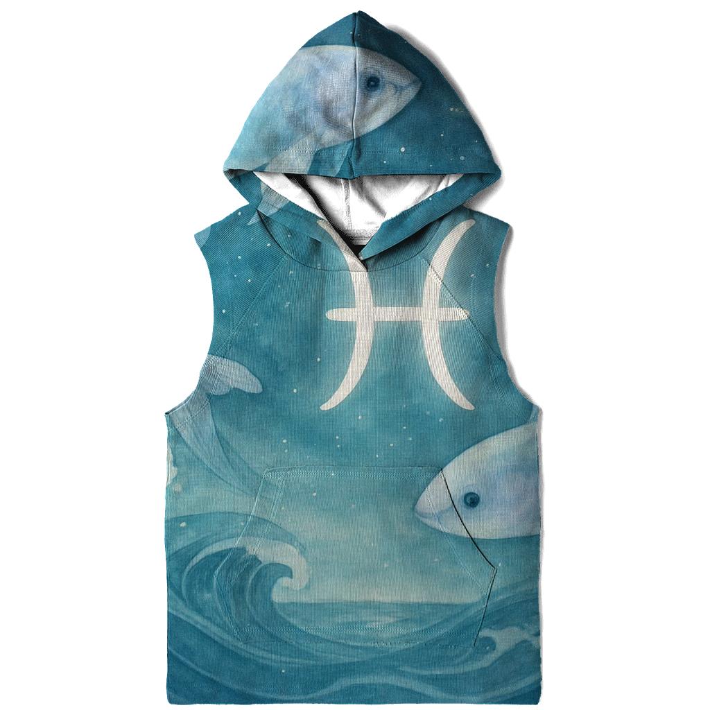 Pisces Tidal Constellation Dream custom hoodies