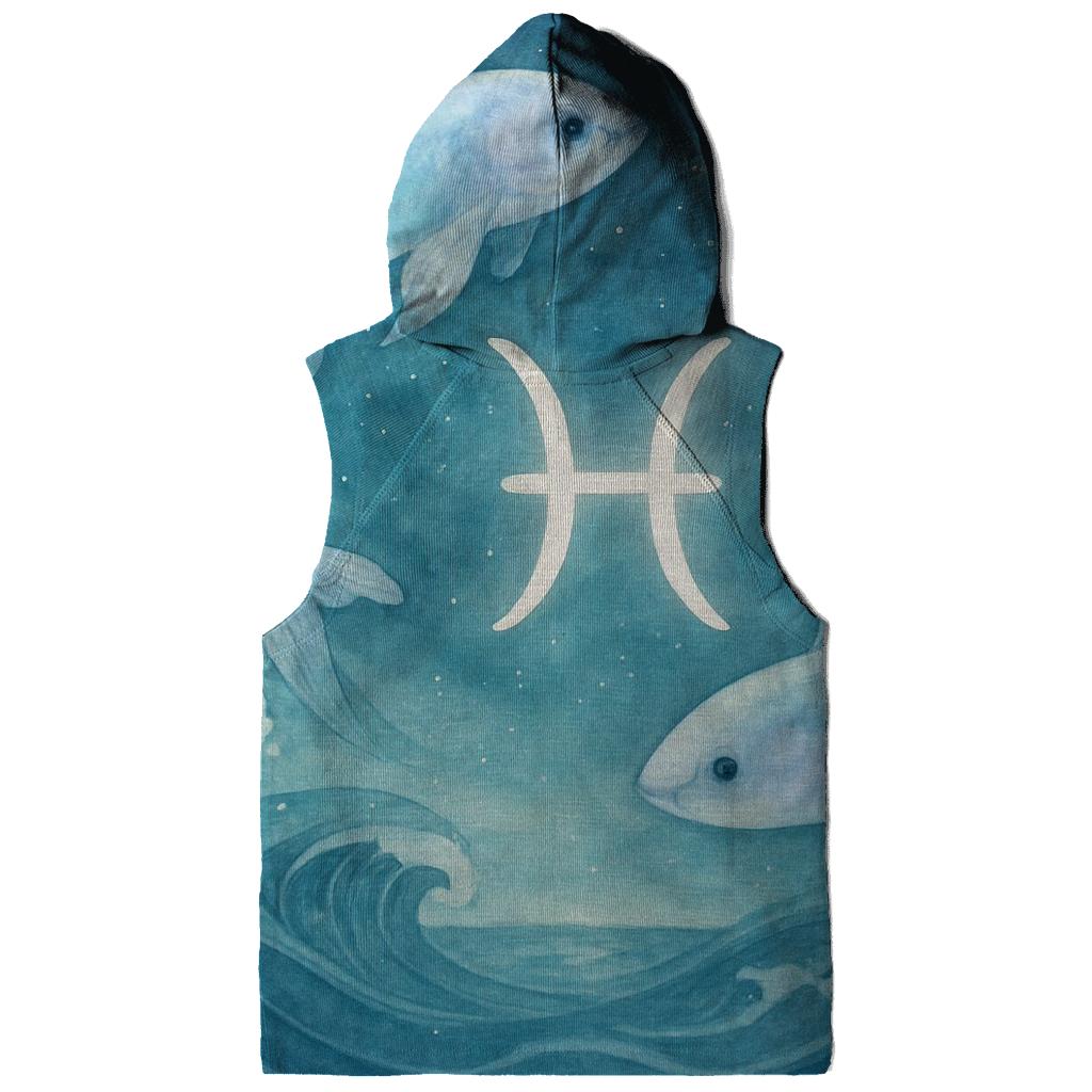 Pisces Tidal Constellation Dream custom hoodies