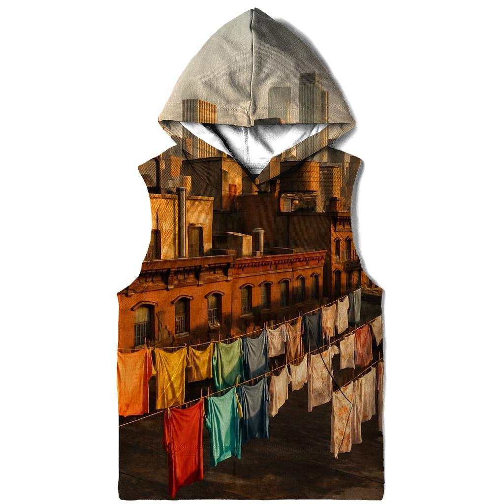 Chinatown Rooftop Laundry And Towers premium hoodies