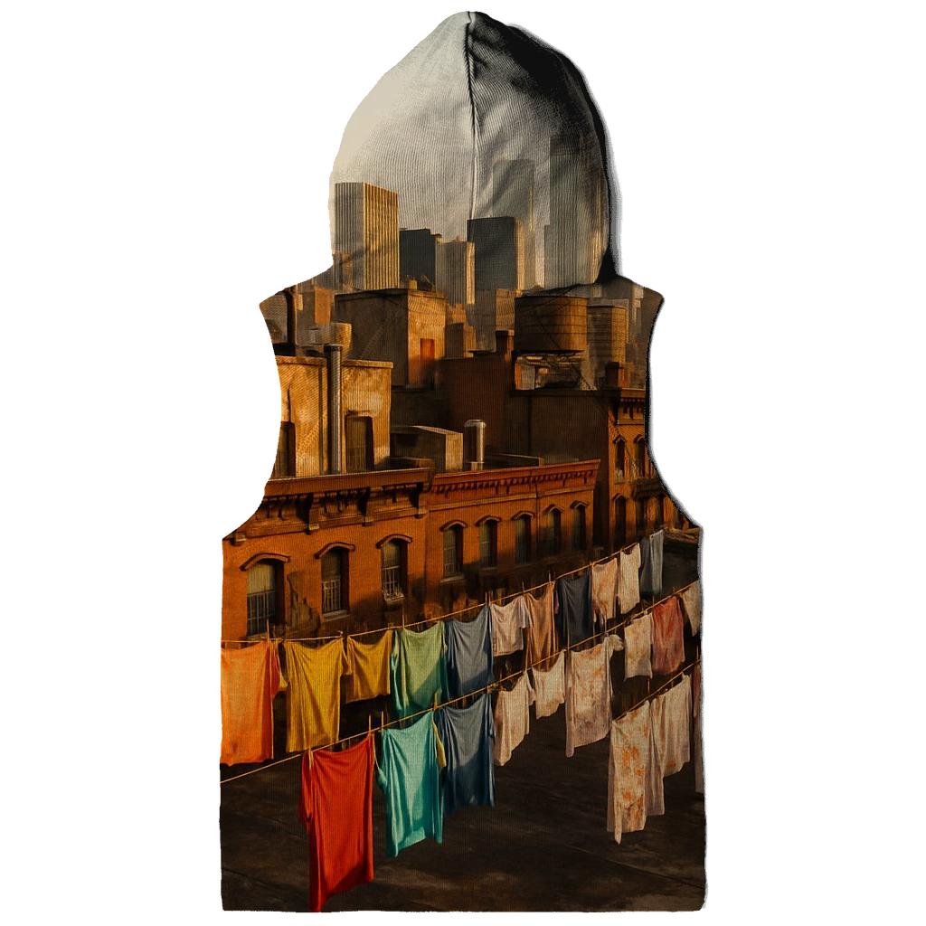 Chinatown Rooftop Laundry And Towers premium hoodies