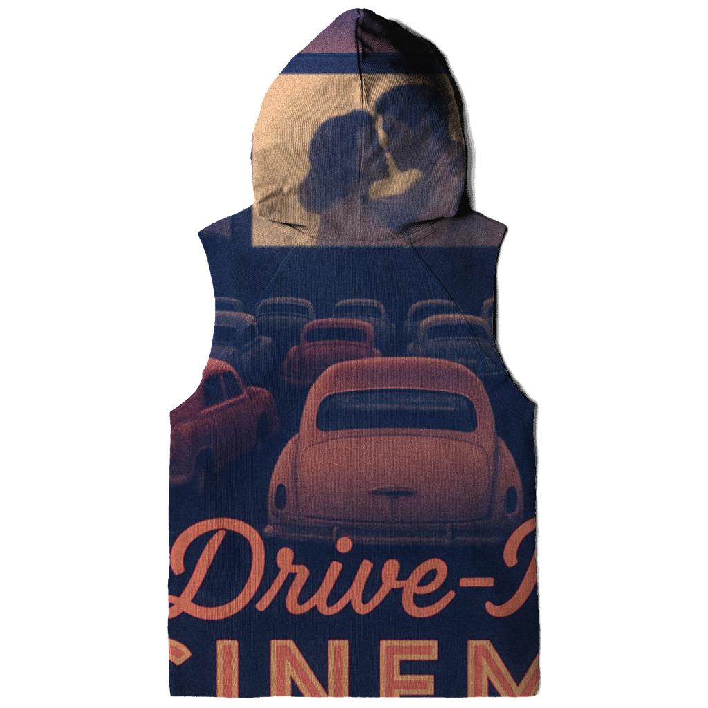 Retro City Drive In Cinema Scene pullover hoodies
