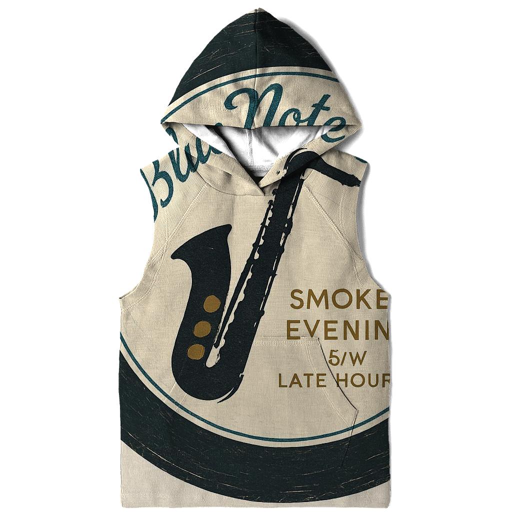 Old Studio Jazz Club Record Label premium hoodies