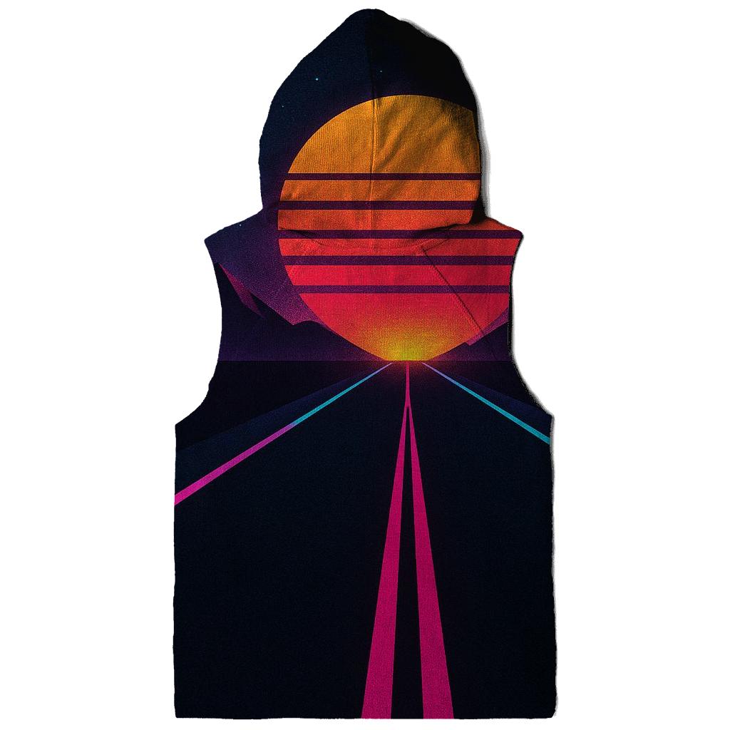 Neon Highway Night Run hoodie trends