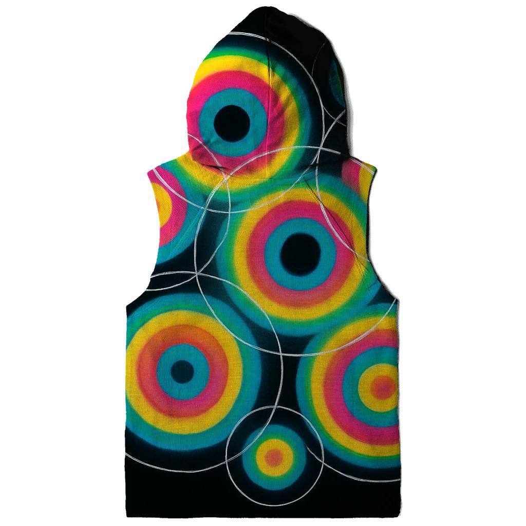 Neon Orbital Ring Cluster lightweight hoodies
