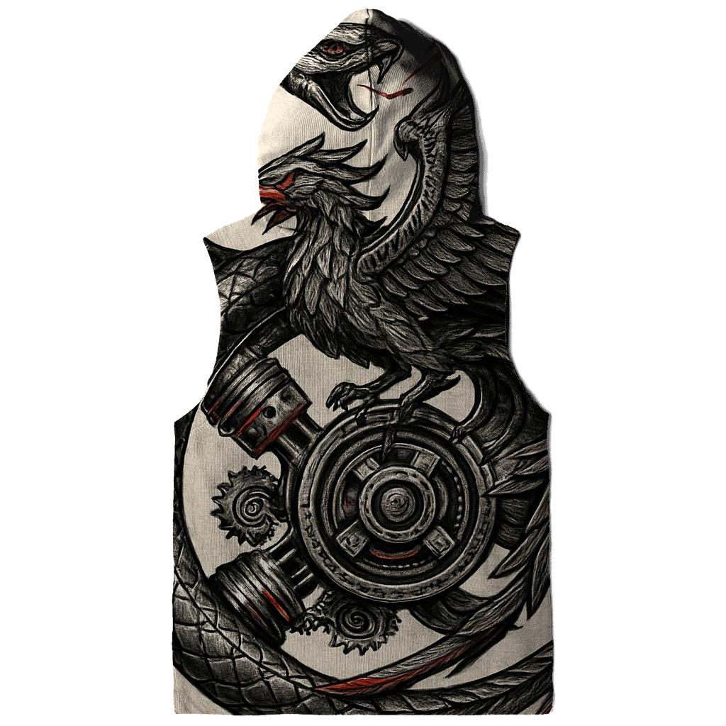 Mechanical Phoenix Ouroboros Engine hoodies fashion