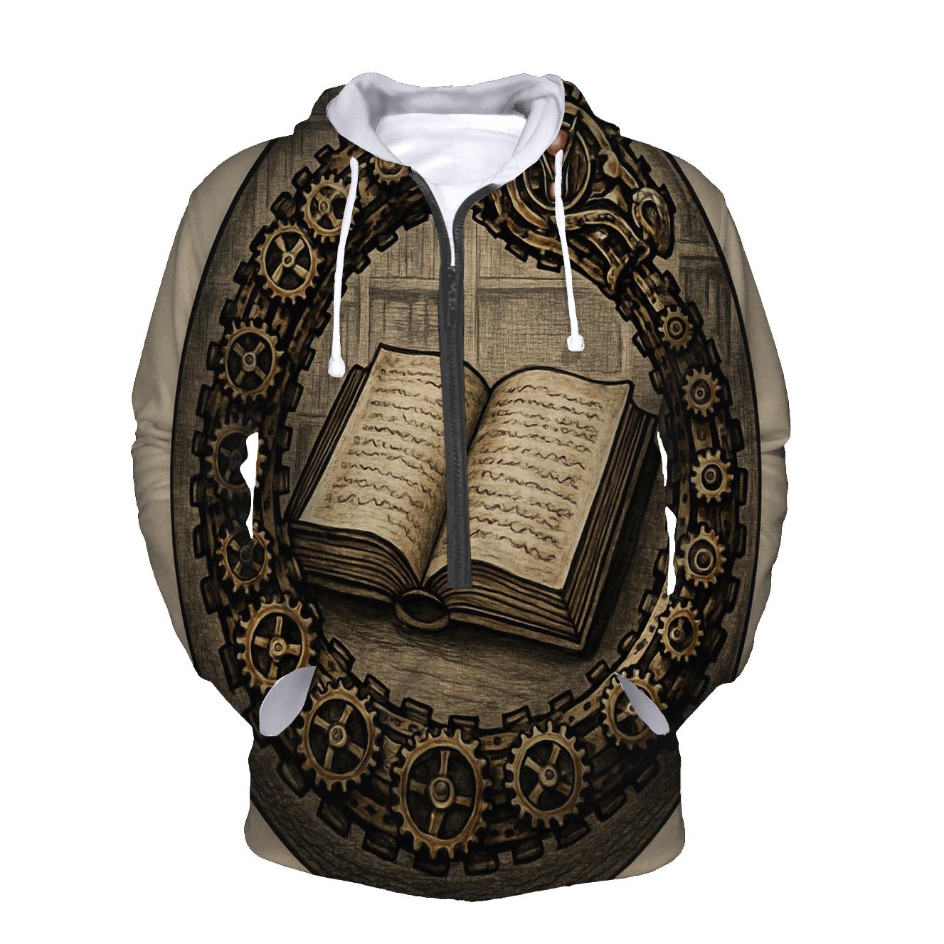 Clockwork Library Ouroboros heavyweight hoodies