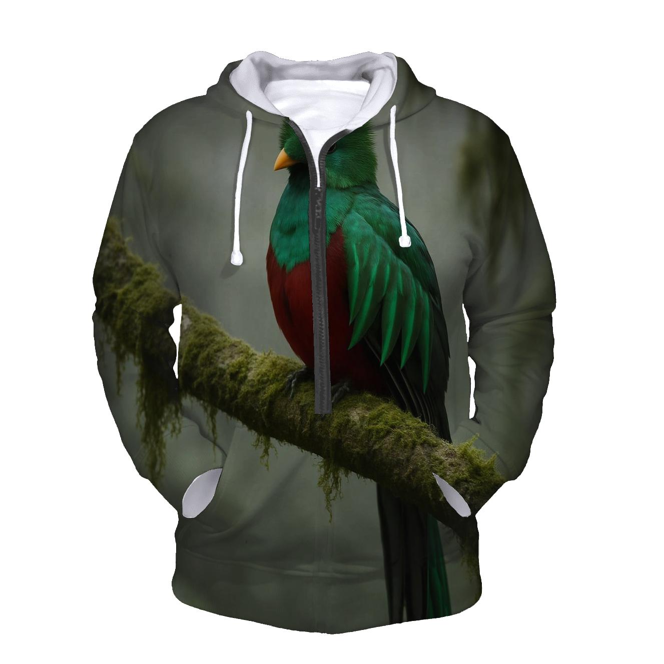 Cloud Forest Pause Resplendent Quetzal hoodie designs