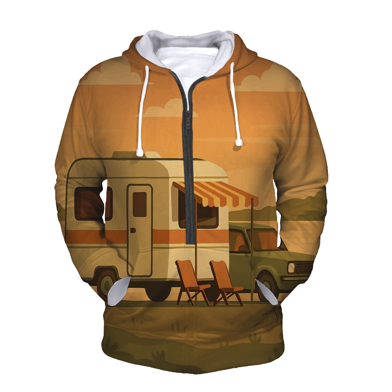 Seventies Road Trip Caravan hoodie trends
