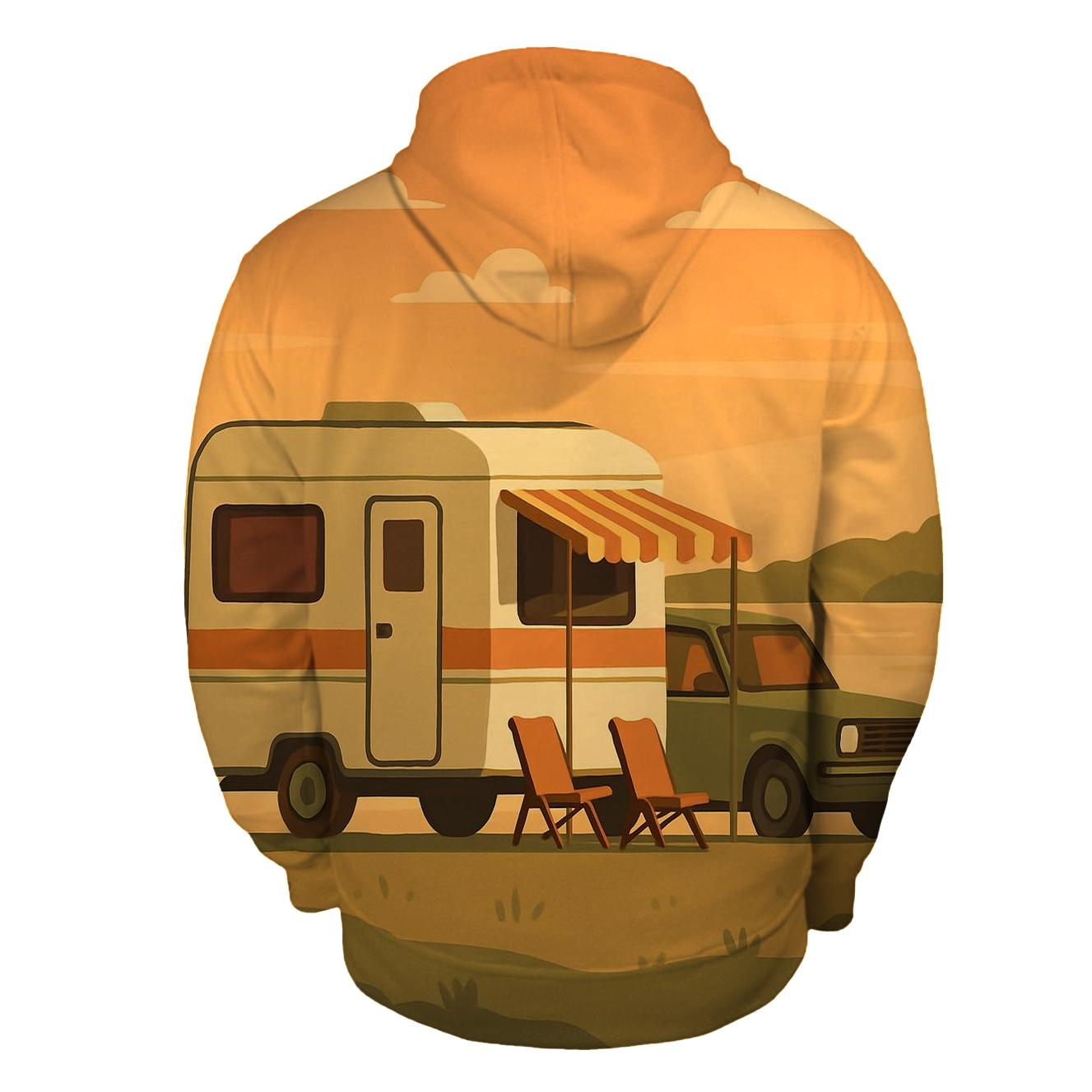 Seventies Road Trip Caravan hoodie trends