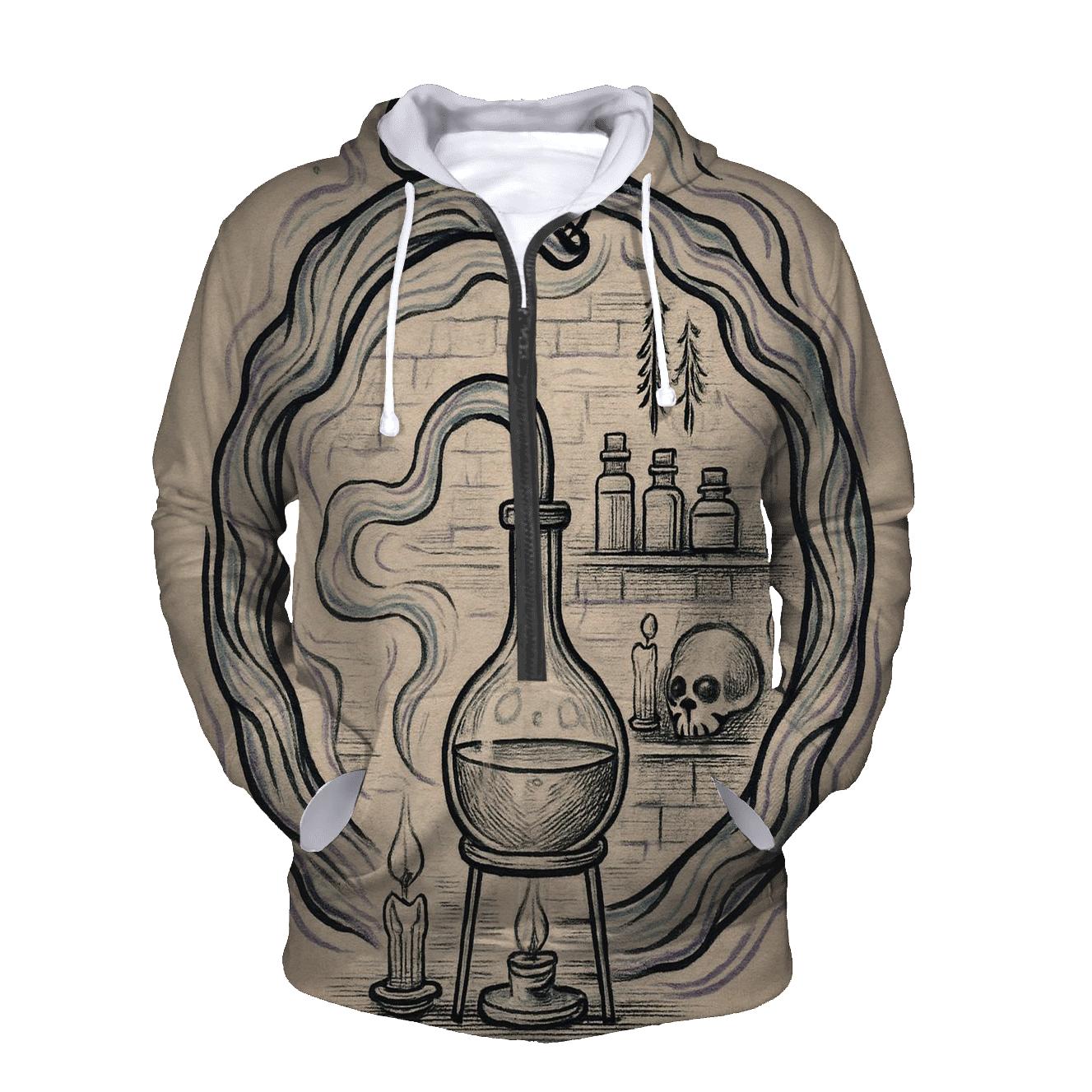 Alchemical Lab Ouroboros Retort pullover hoodies