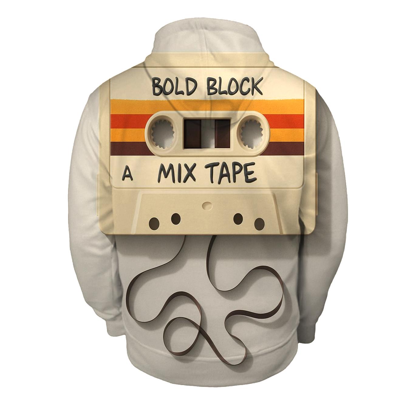 Vintage Cassette Mix Tape graphic hoodies