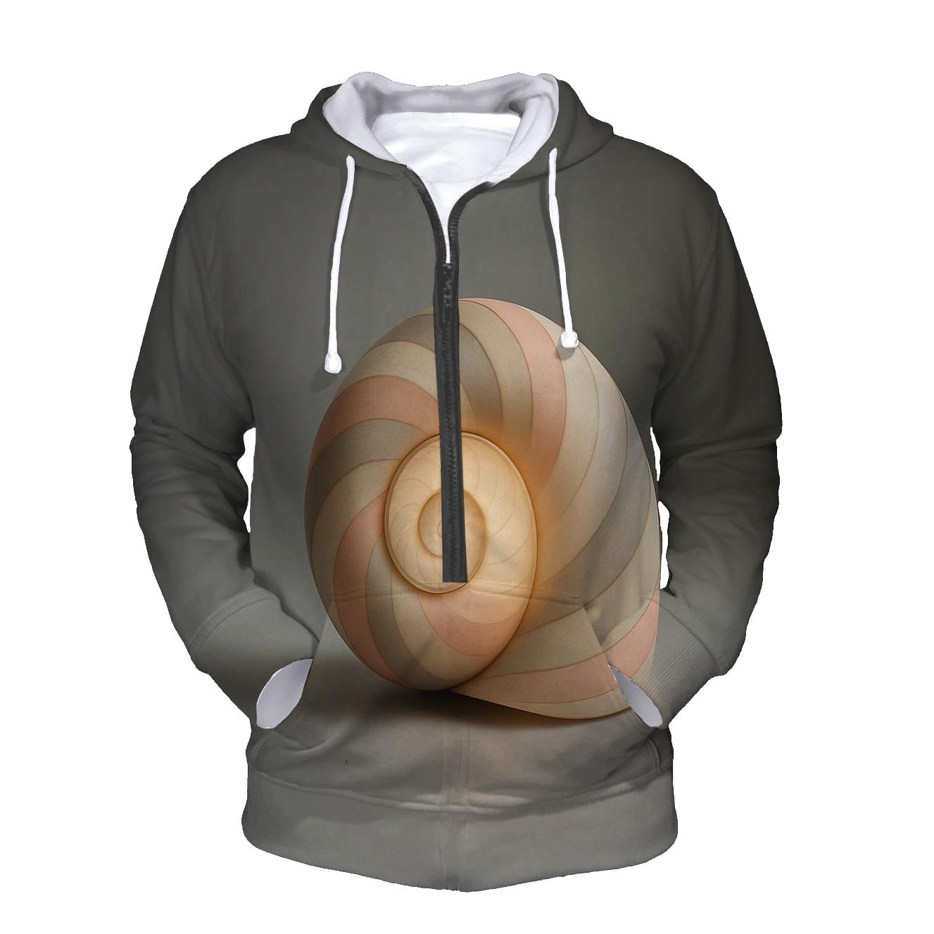 Spiral Sanctuary Shell hoodie styles