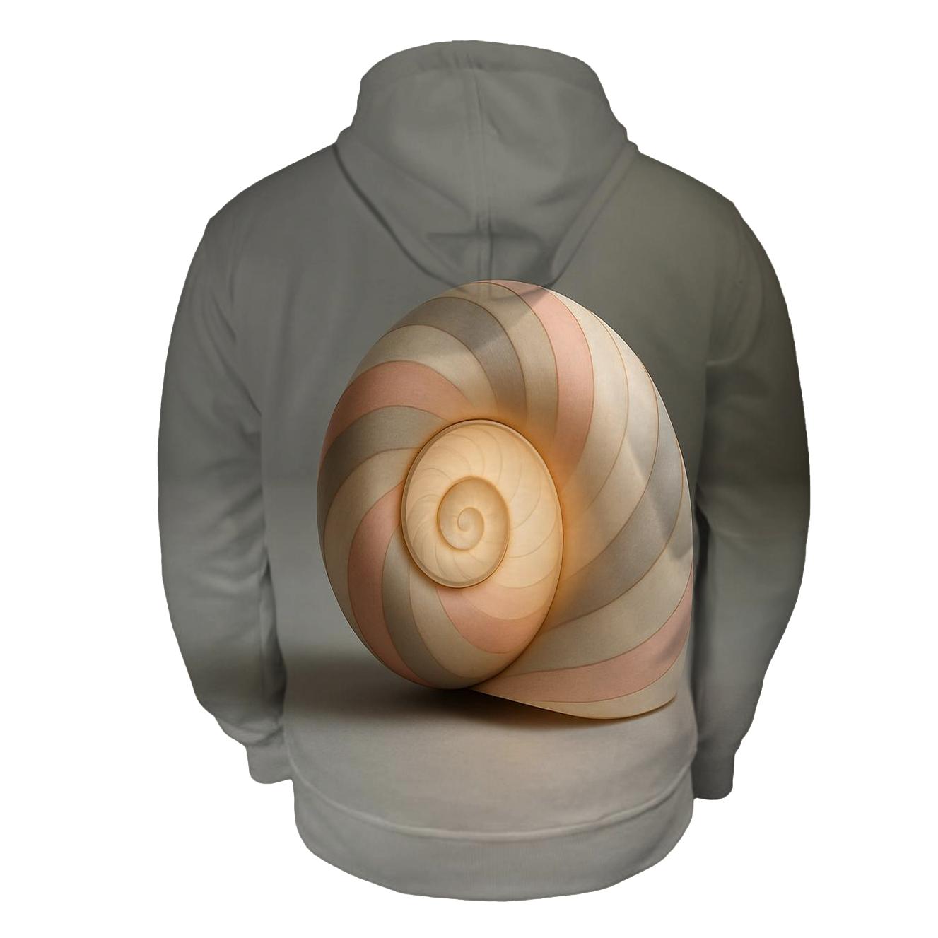 Spiral Sanctuary Shell hoodie styles