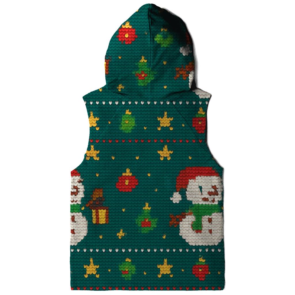 Snowman Lantern Parade Design premium hoodies