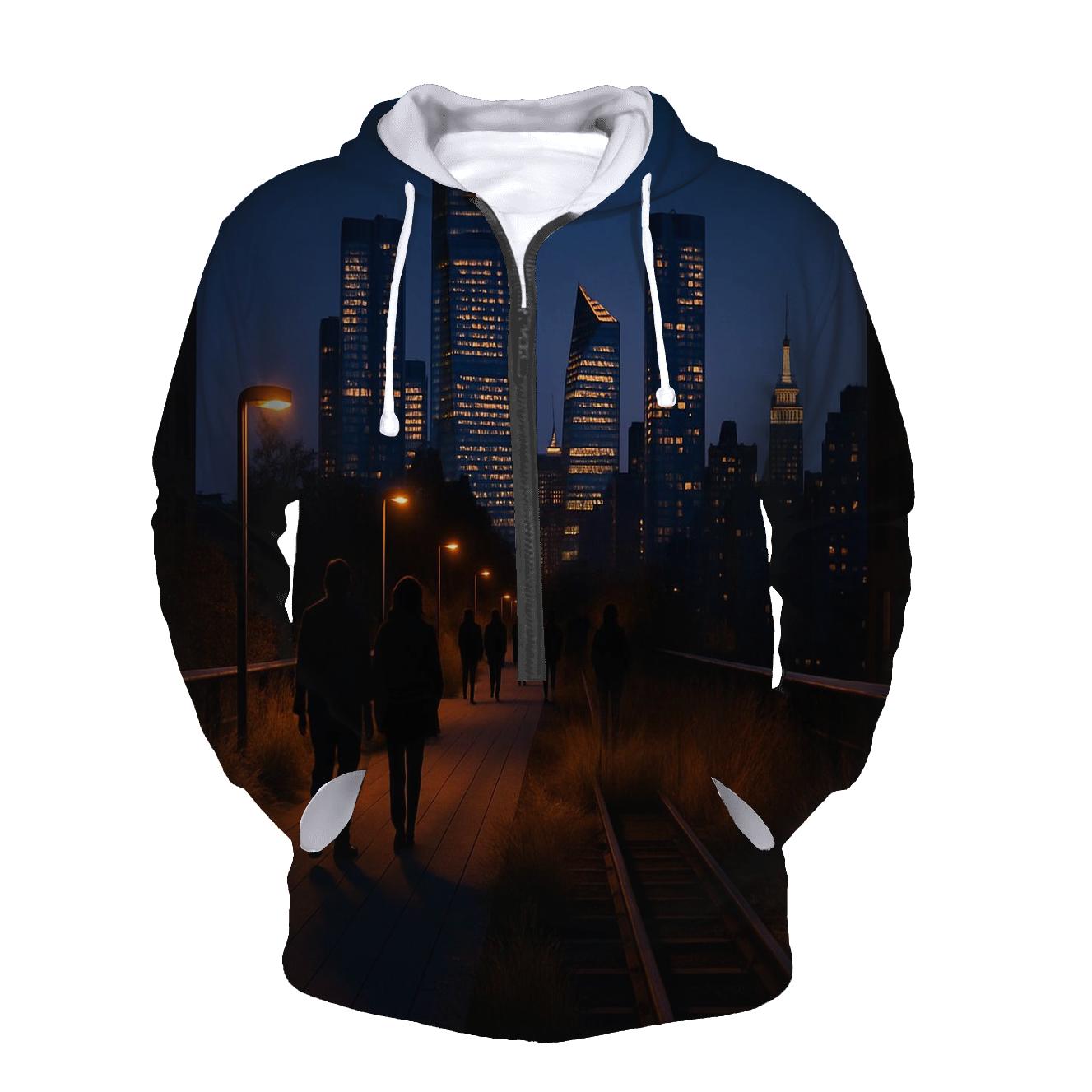 Hudson Yards High Line Twilight View hoodie styles