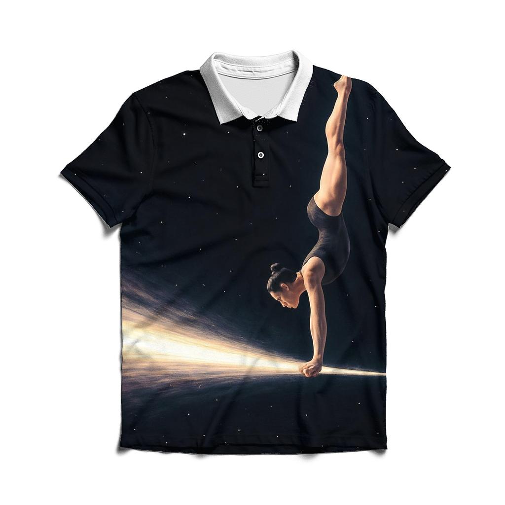 Comet Trail Gymnastics Beam classic pique polos