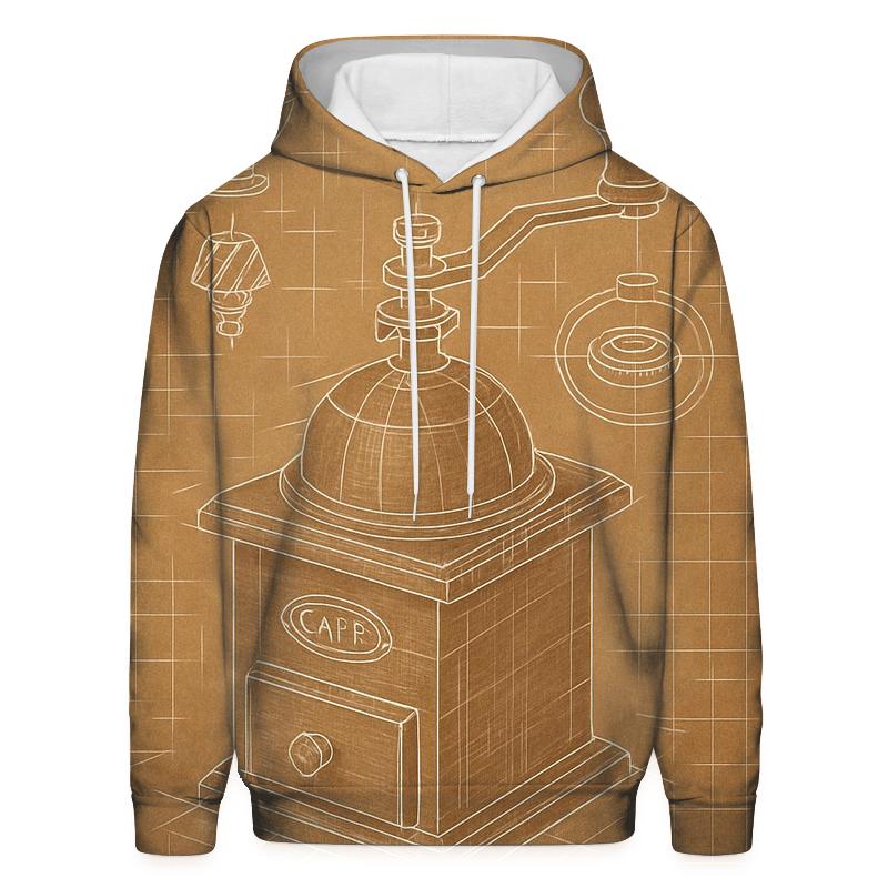 Vintage Mill Blueprint hoodie designs