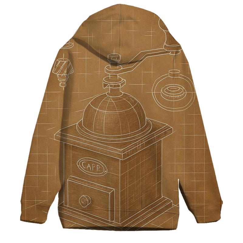 Vintage Mill Blueprint hoodie designs