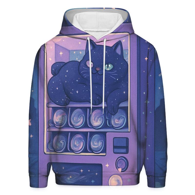Cosmic Cat In The Vending Machine hoodie trends