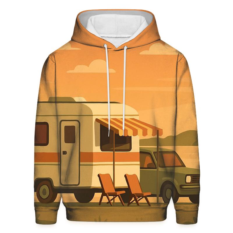 Seventies Road Trip Caravan hoodie styles