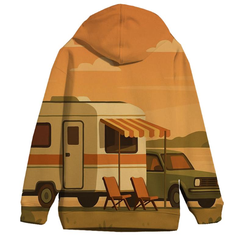 Seventies Road Trip Caravan hoodie styles