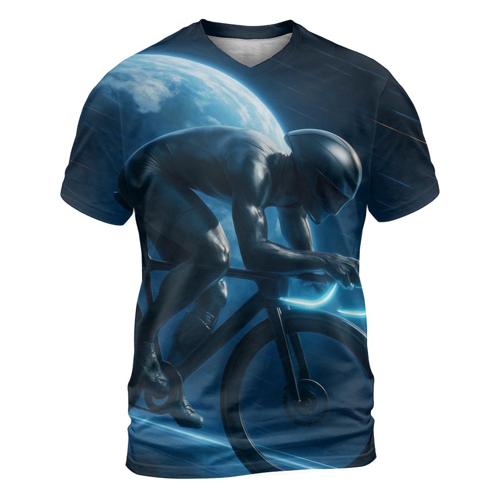 Orbiting Cycling Time Trial trendy printed shirt styles