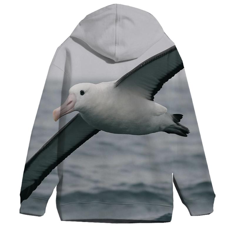 Pelagic Arc Wandering Albatross custom hoodies