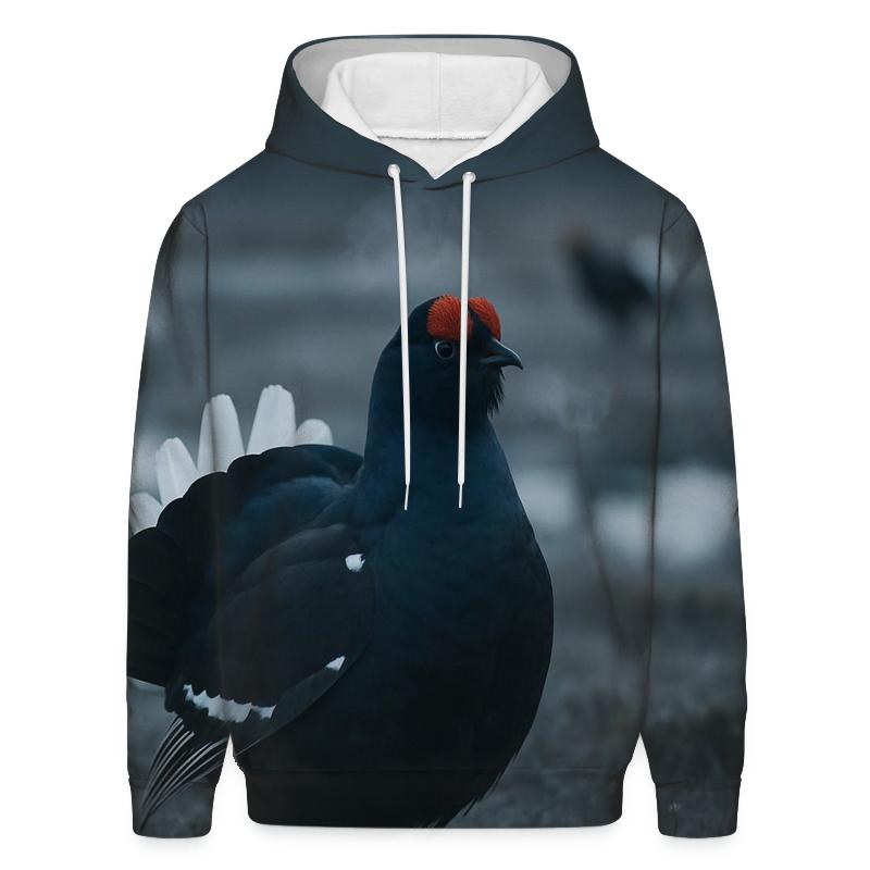 Bog Mirror Black Grouse Lek custom hoodies