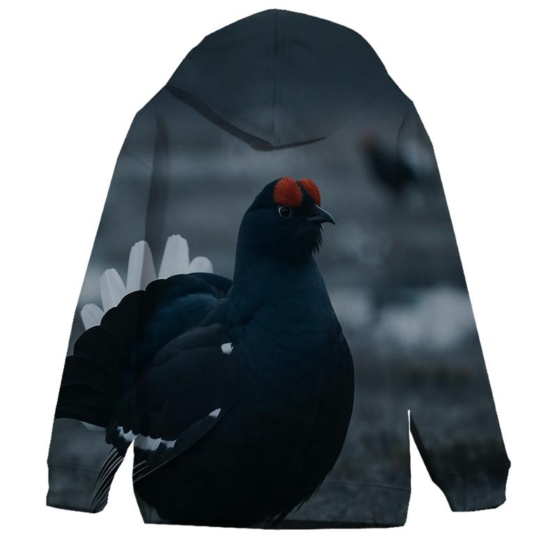 Bog Mirror Black Grouse Lek custom hoodies