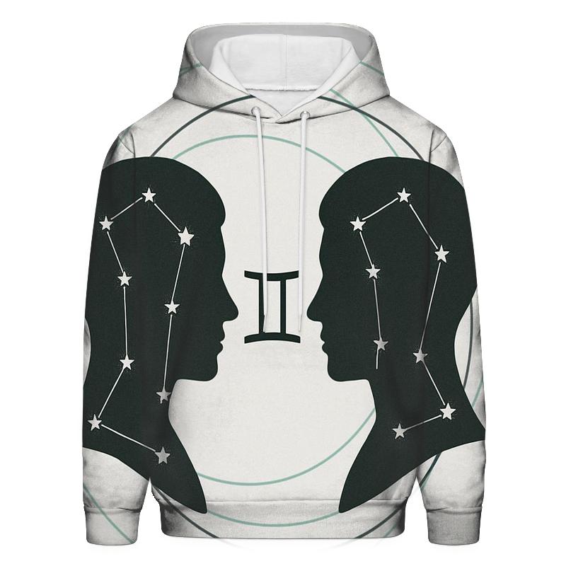 Gemini Twin Orbit Diagram hoodie styles