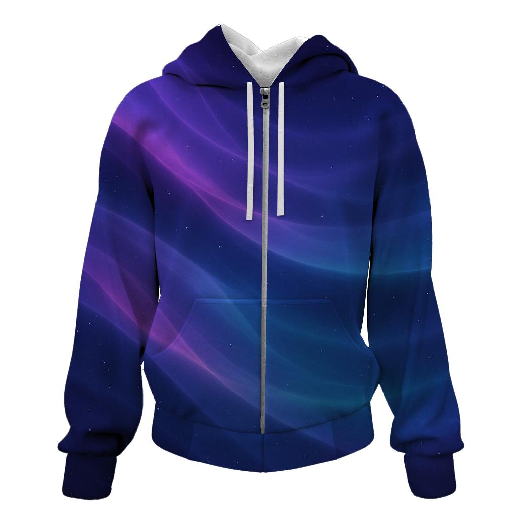 Nebula Silk Cascade hoodie trends