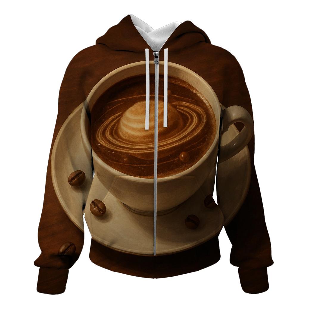 Midnight Crema Orbit designer hoodies