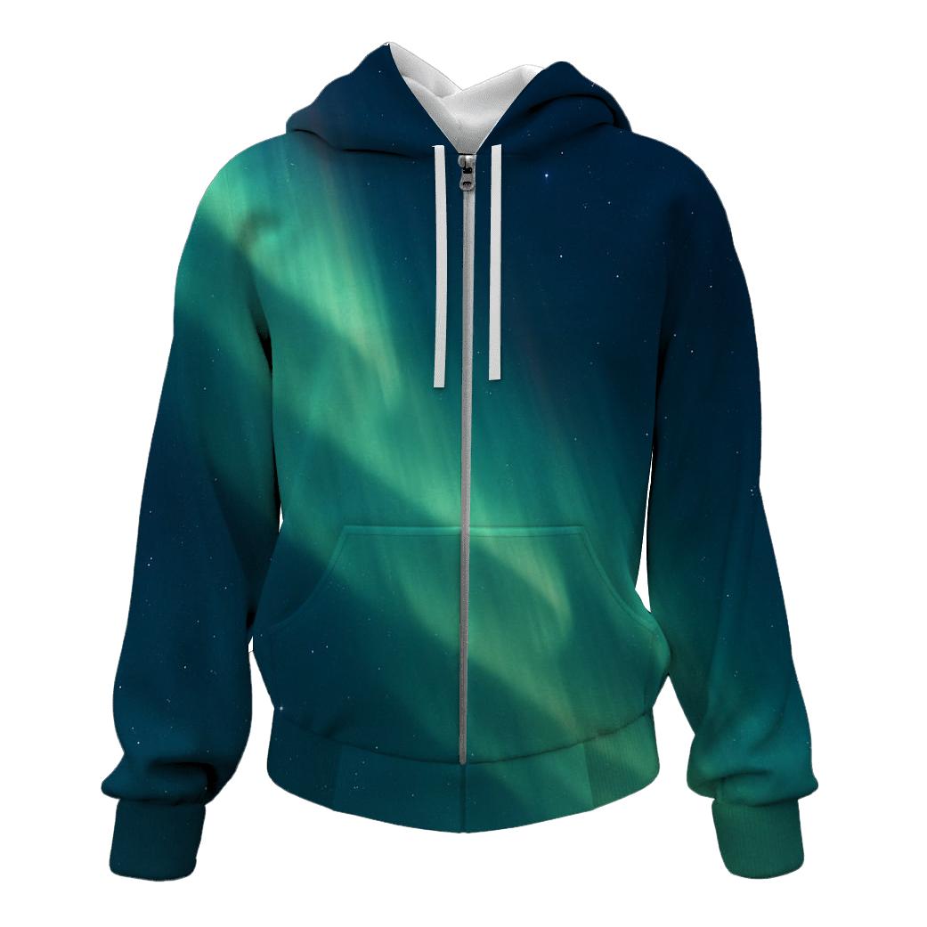 Aurora Ribbon Canopy designer hoodies