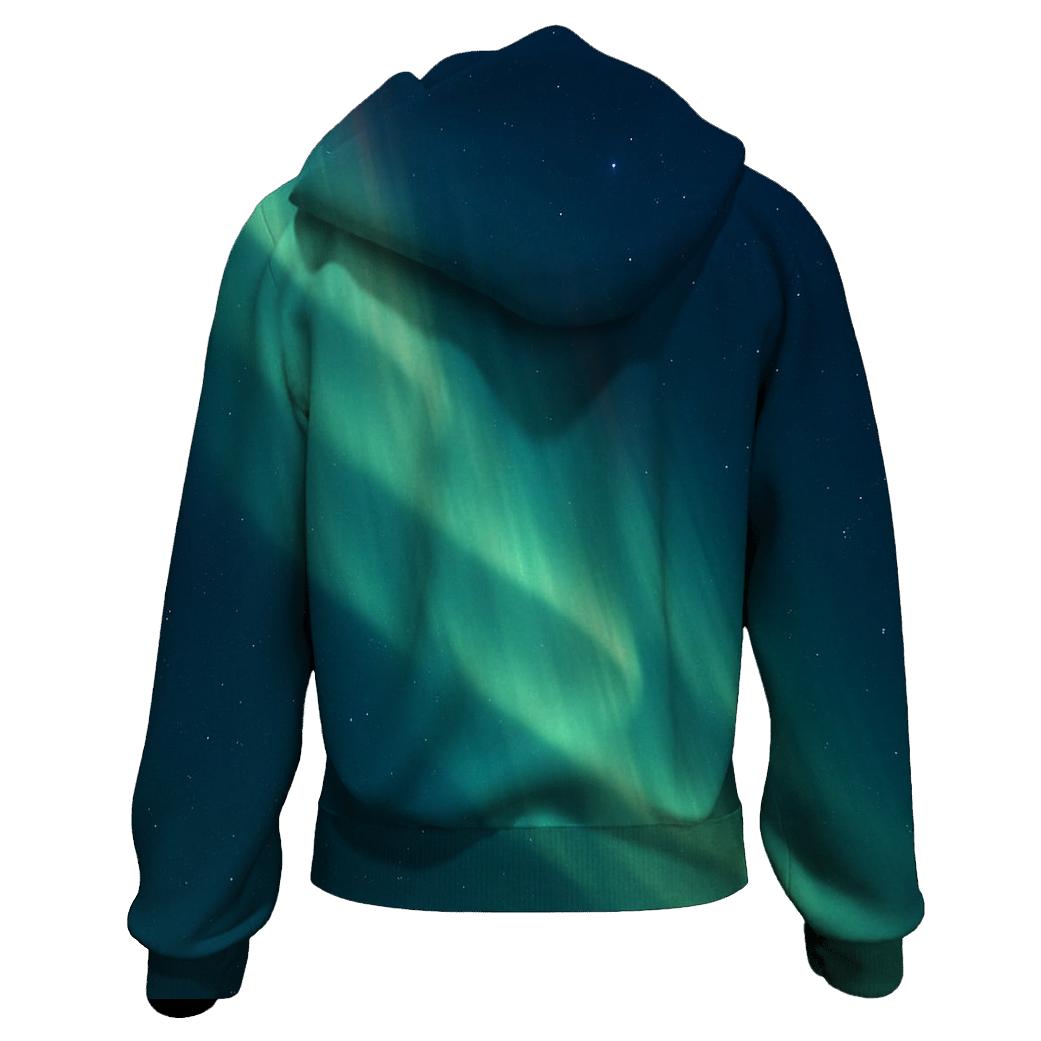 Aurora Ribbon Canopy designer hoodies
