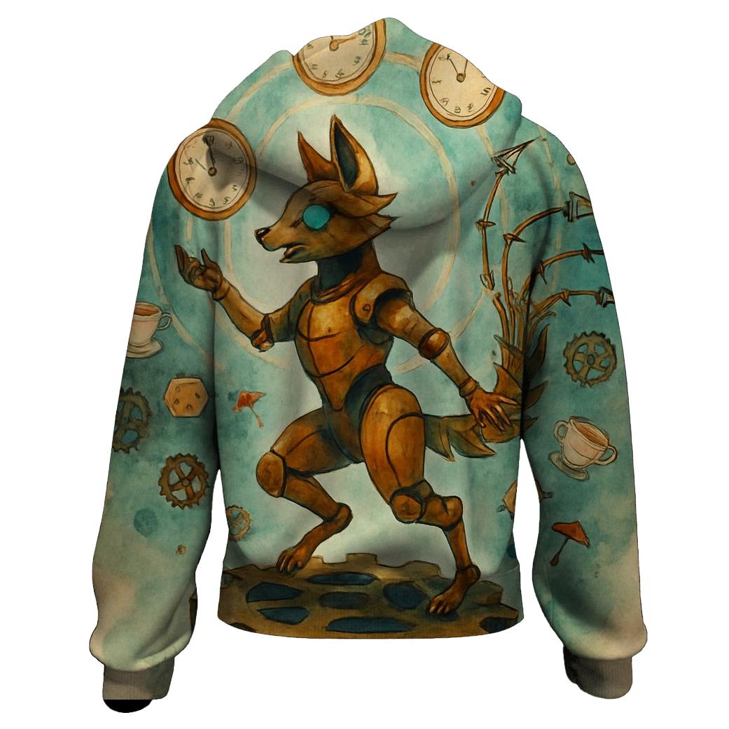 Chaotic Clockwork Menagerie premium hoodies