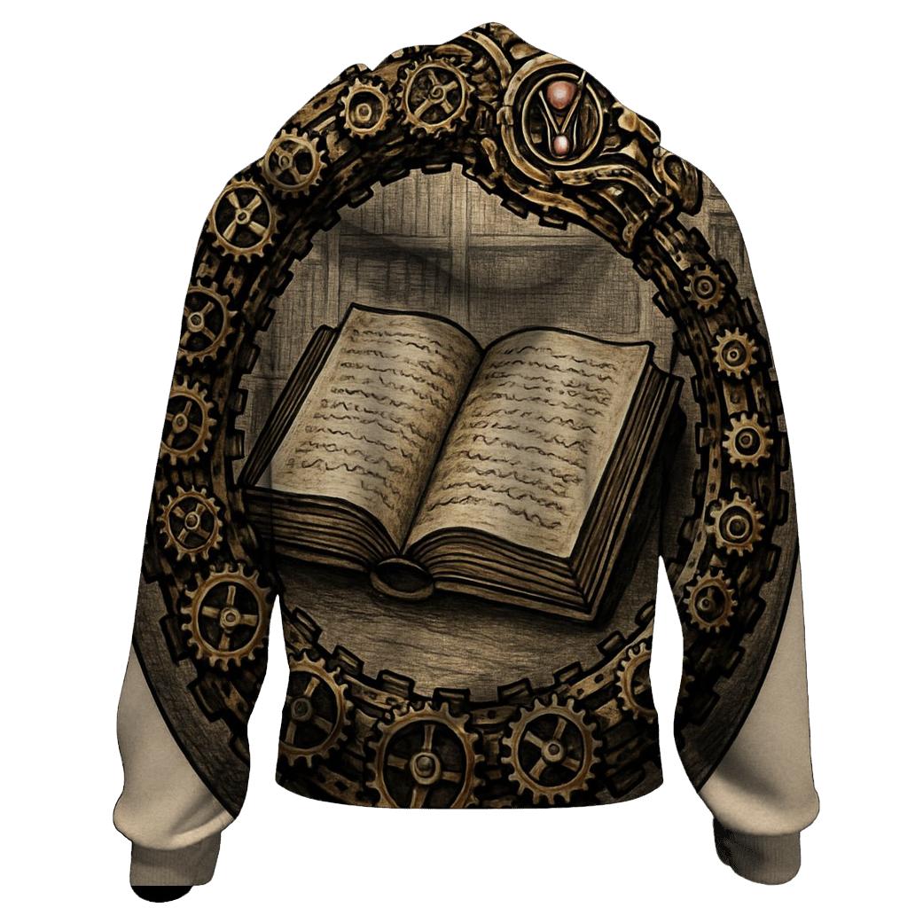 Clockwork Library Ouroboros hoodies fashion