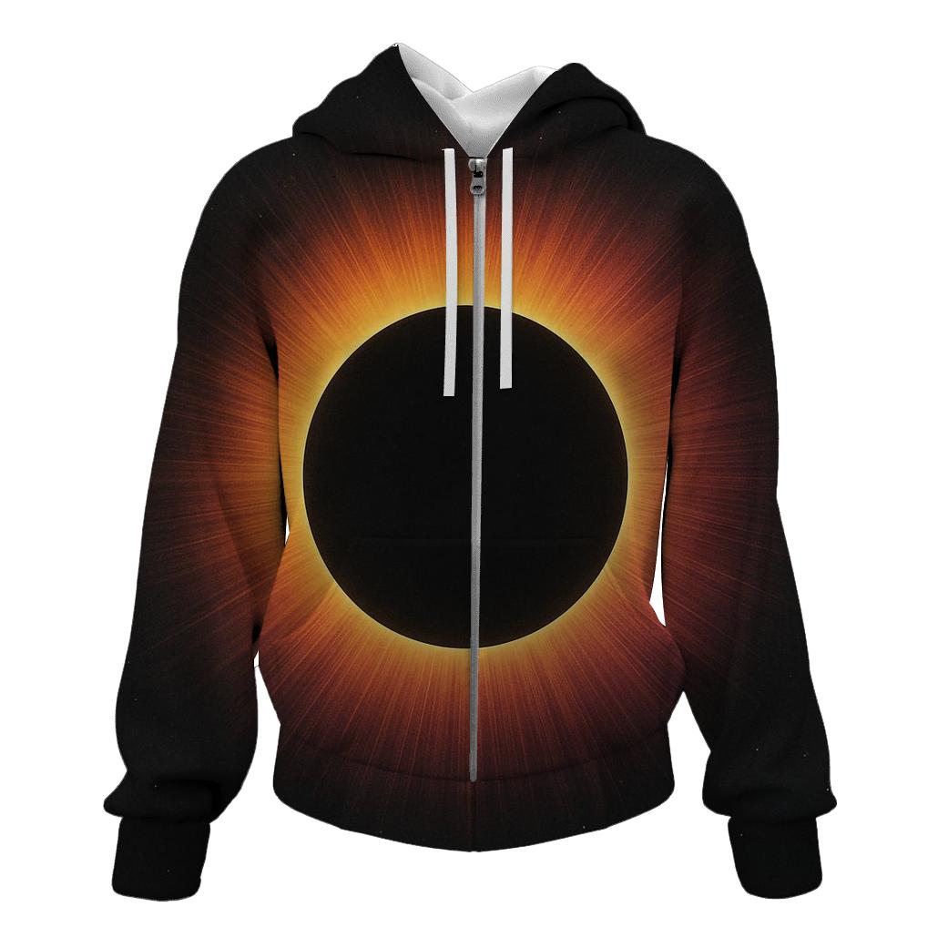 Eclipse Corona Crown pullover hoodies