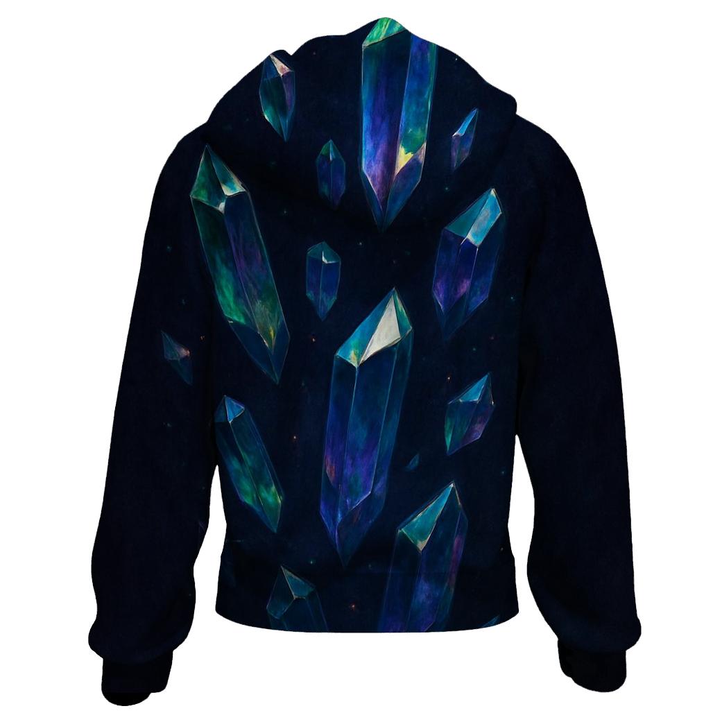 Midnight Prism Drift custom hoodies