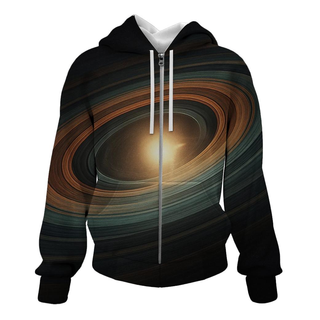 Accretion Disk Bandscape heavyweight hoodies