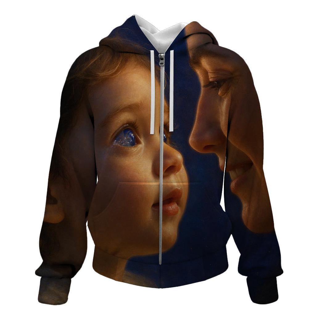Her Eyes The First Safe Universe custom hoodies