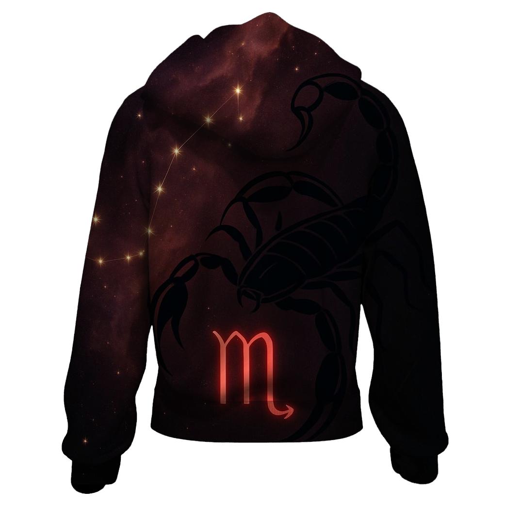 Scorpio Nebula Sigil Veil hoodie styles