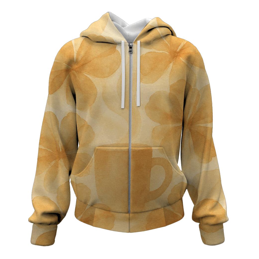 Drifting Filter Petals printed hoodies