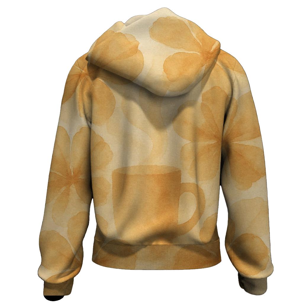 Drifting Filter Petals printed hoodies