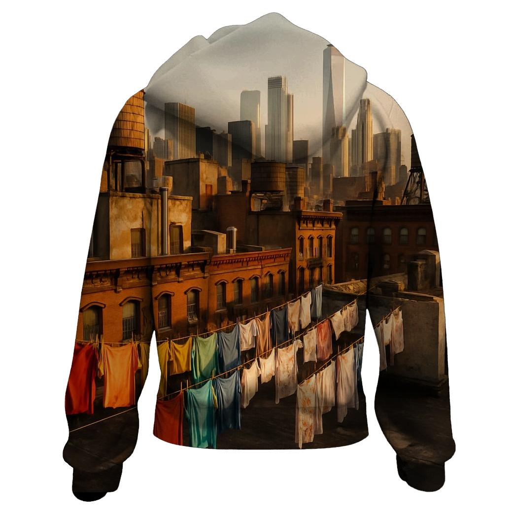 Chinatown Rooftop Laundry And Towers heavyweight hoodies
