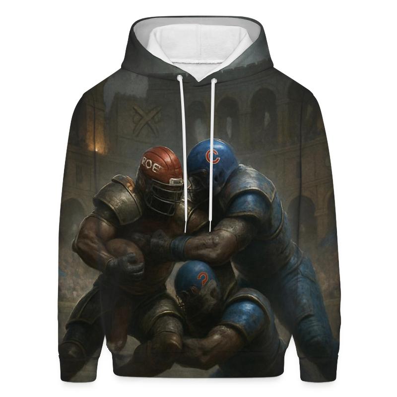 Stadium Of Echoes Braves And Cubs Clash premium hoodies